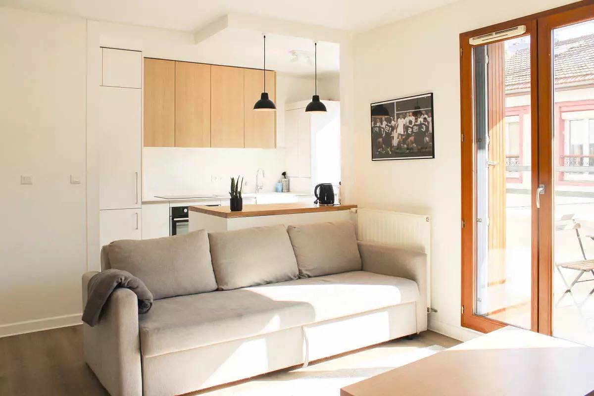 Apartamento entero, Apartamentos para 8 personas in Saint-Denis, Sena-Saint Denis