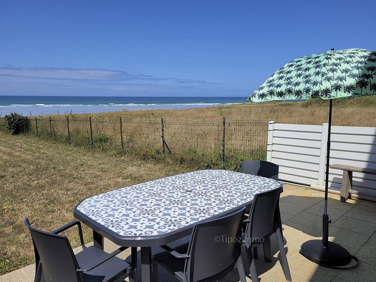 Appartement entier, Tipoz'Immo – Ru Veïn, appartement plain-pied, vue mer in Plovan, Côte de Cornouaille