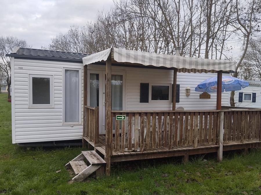 Camping Au Vent des Marais - Stacaravan 4 personen - Medium in Longeville-sur-Mer, Vendée