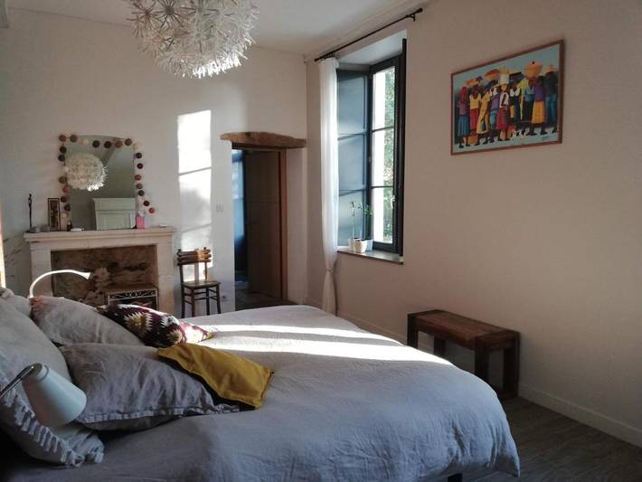 Location de vacances pour 6 personnes, avec piscine ainsi que jardin et vue à Soullans - 3