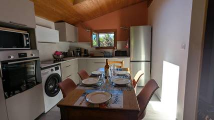 Gîte pour 6 personnes, avec vue et jardin dans Station De Combloux