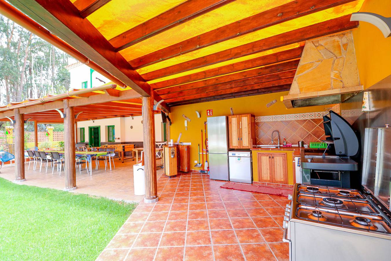 Chalet para 12 personas con terraza in Moya, Canarias (spain)