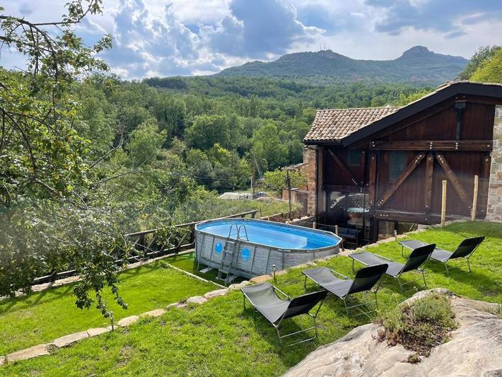 Casa rural para 11 personas, con piscina además de jacuzzi y jardín en Provincia de Huesca - 4