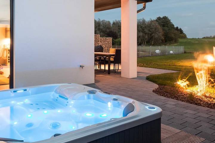 Ferienhaus für 6 Personen, mit Terrasse und Garten sowie Sauna, mit Haustier in Göhren-Lebbin