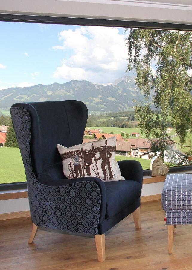 Ferienwohnung für 2 Personen, mit Balkon und Terrasse sowie Garten und Sauna