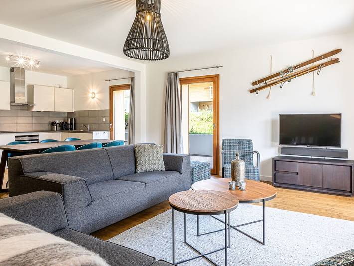 Location de vacances pour 8 personnes, avec Terrasse et Sauna à Abondance
