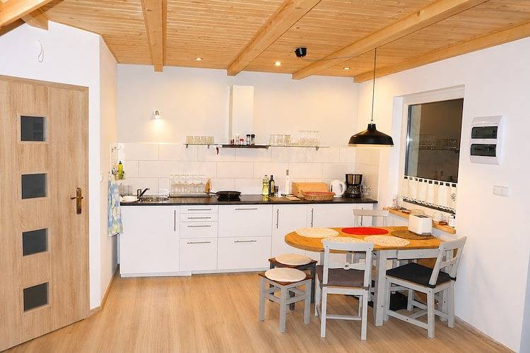Ferienhaus am Żarnowie-See in Krokowa