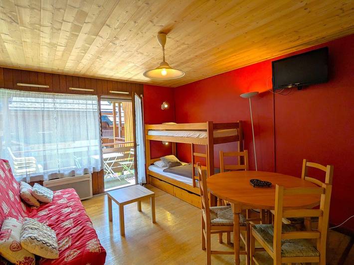 Gîte pour 4 personnes, avec balcon dans Office De Tourisme De La Clusaz