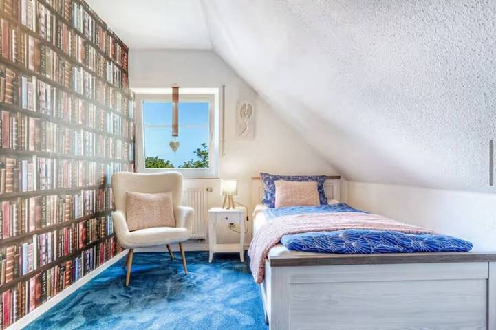 Ferienwohnung für 7 Personen, mit Whirlpool und Garten sowie Sauna