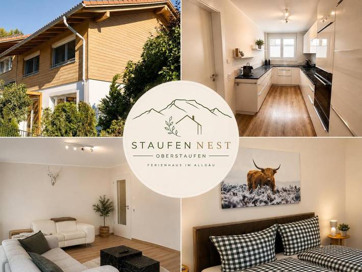 Ferienhaus für 10 Personen, mit Terrasse in Oberstaufen