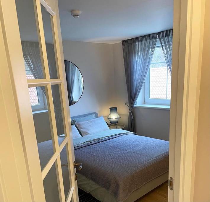 Apartament wakacyjny dla 5 osób, z ogród w Mierzeja Kurońska