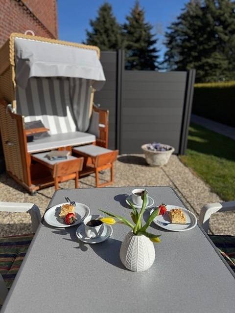 Ferienwohnung für 4 Personen, mit Terrasse und Garten in Dänschendorf