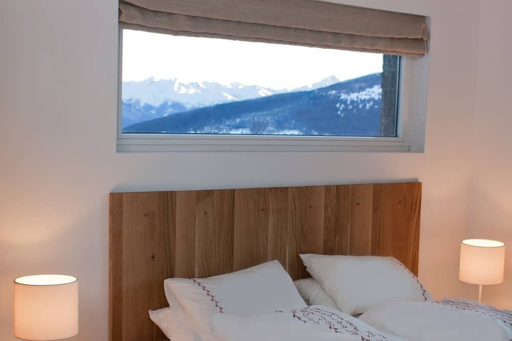Großzügige Unterkunft in diesem gehobenen Familienchalet mit Panoramablick in Les Masses, Vex