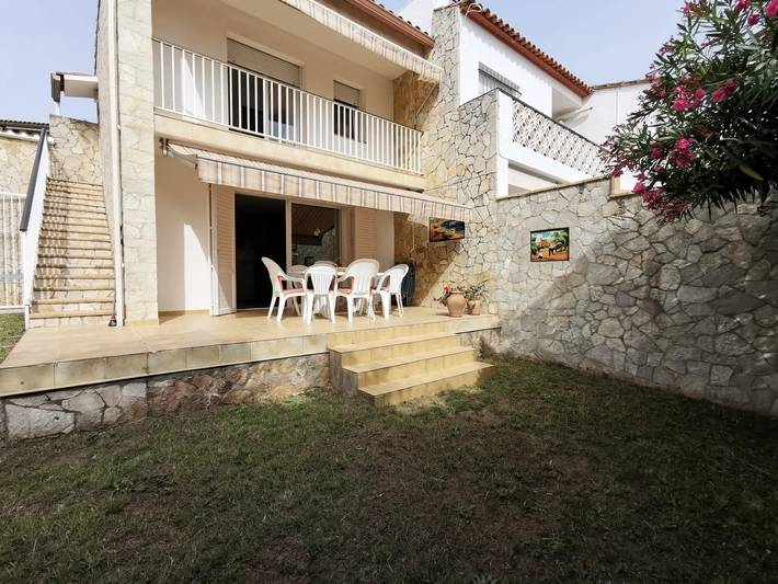 Casa rural para 8 personas, con jardín en Palamós
