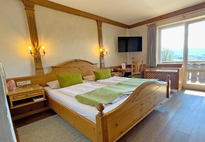 Hôtel pour 2 personnes, avec jardin ainsi que vue sur le lac et sauna, adapté aux familles à Hopfen am See - 3