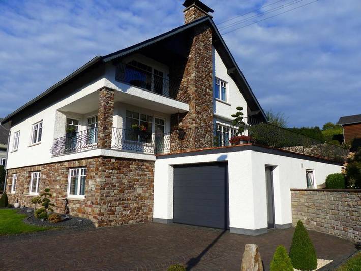 Ferienwohnung für 2 Personen, mit Balkon und Terrasse sowie Garten und Ausblick in Zeltingen-Rachtig