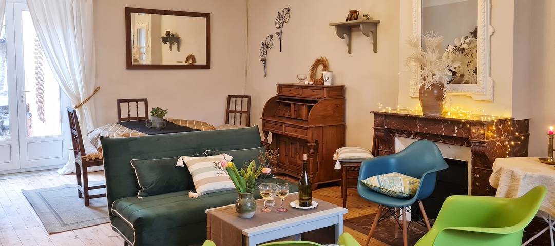 Maison de vacances pour 5 personnes, avec Jardin