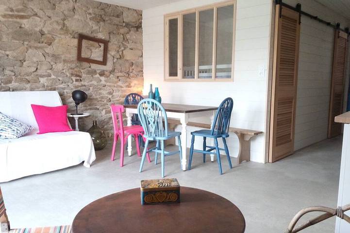 Location de vacances pour 8 personnes, avec jardin, animaux acceptés dans le Golfe du Morbihan