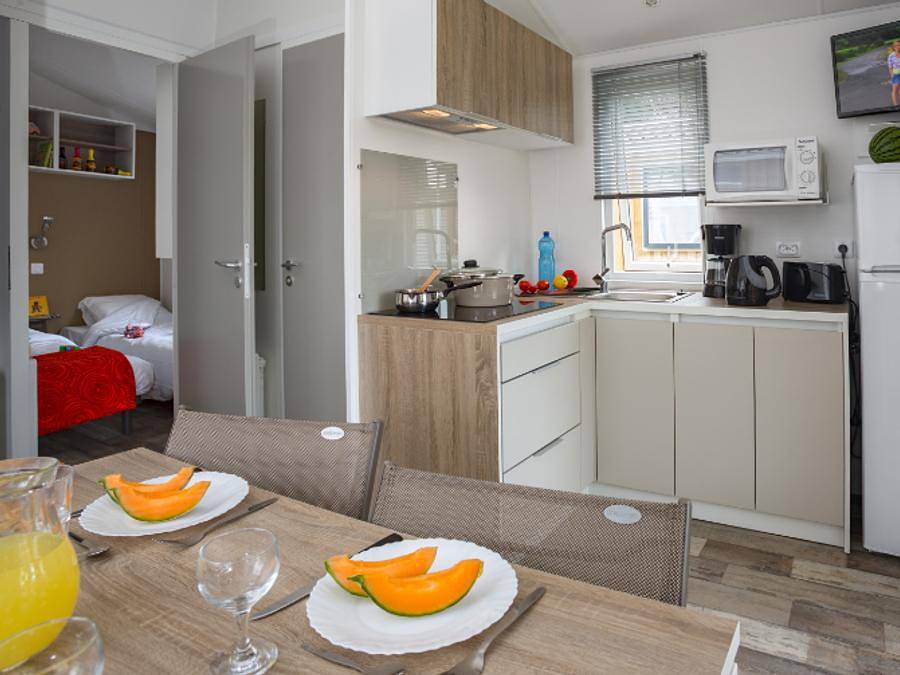 Camping Les Peupliers - Mobilhome 4 personnes - Palma Clim 4 personnes in La Flotte, Île de Ré