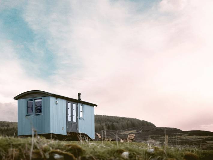 Glamping for 2 people in Perthshire