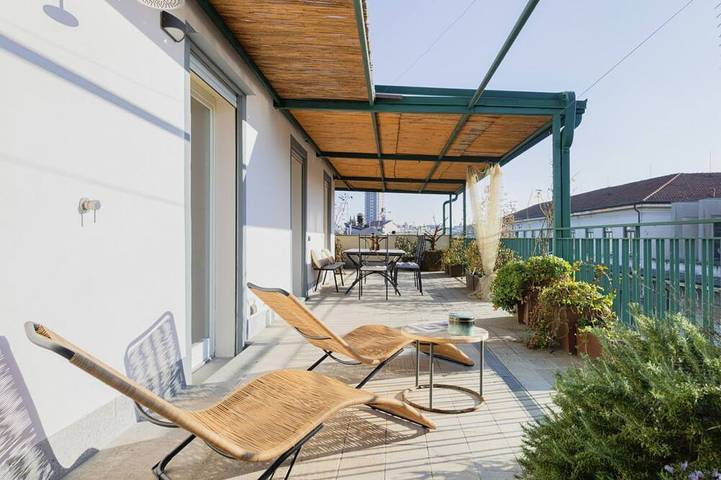 Ferienwohnung für 8 Personen, mit Balkon - 1