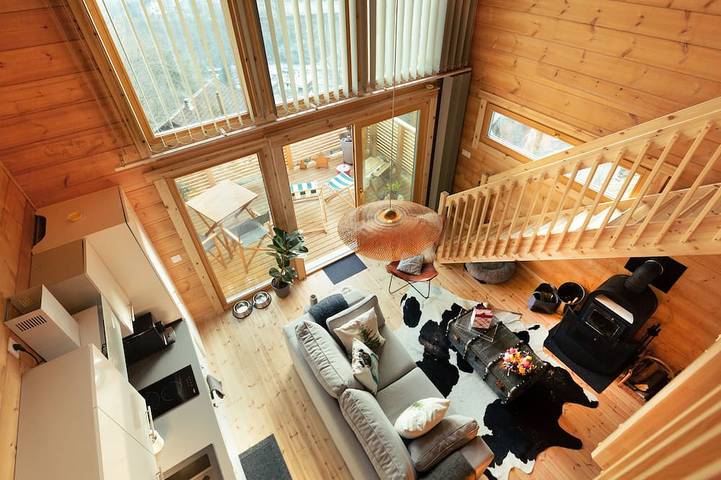 Maison de campagne pour 4 personnes, avec jardin et sauna à Lalaye