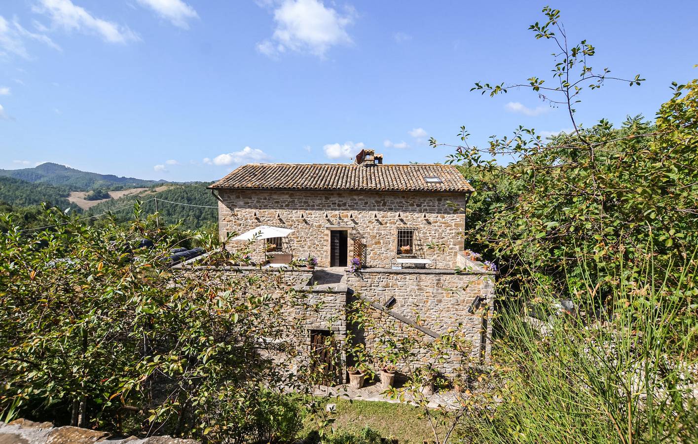 Ferienhaus für 10 Personen mit Terrasse in Apecchio, Valle del Metauro