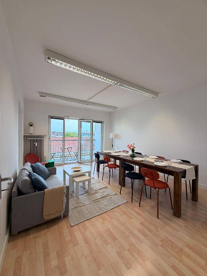 Ferienwohnung für 18 Personen, mit Balkon und Terrasse sowie Ausblick beim Oktoberfest