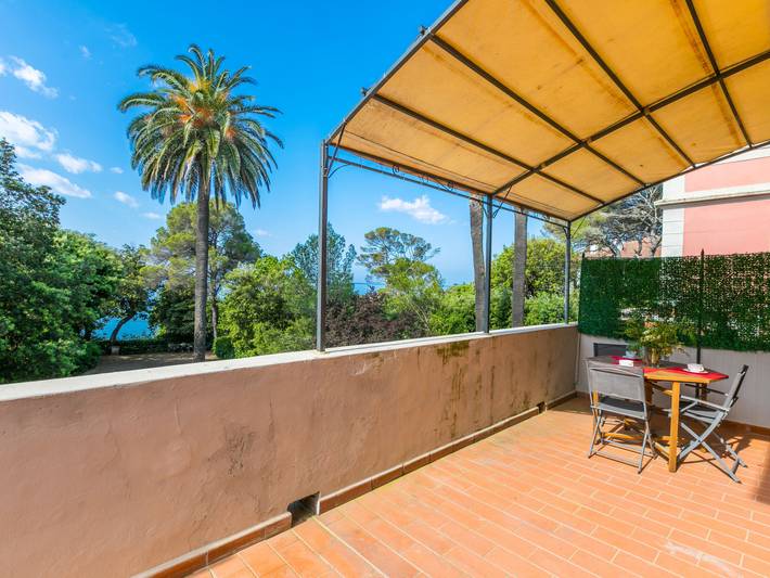 Ferienwohnung für 6 Personen, mit Terrasse und Garten in Italienische Riviera - 2
