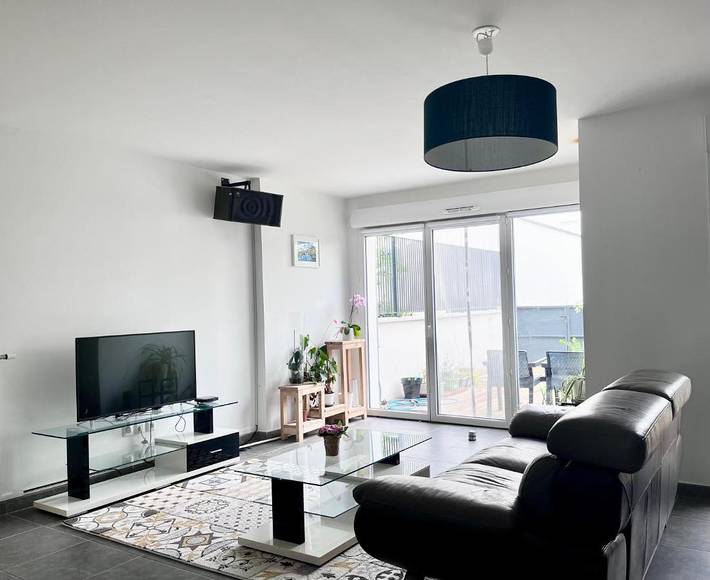 Location de vacances pour 6 personnes, avec balcon et vue à Beauzelle