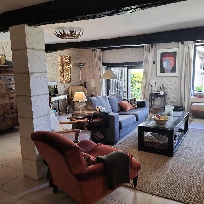 Gîte pour 4 personnes, avec terrasse, animaux acceptés à Salles-Lavalette