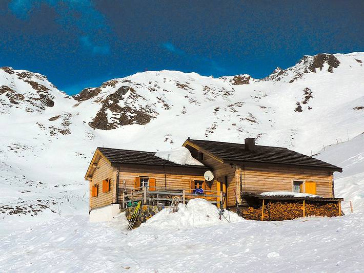 Ferienhaus für 13 Personen, mit Sauna und Ausblick