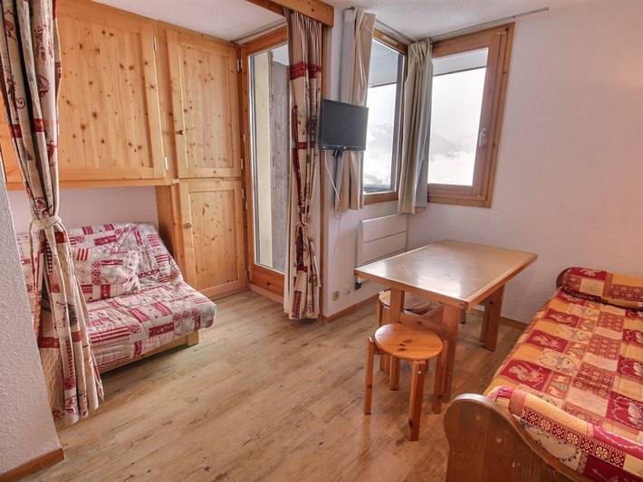 Gîte pour 3 personnes, avec Balcon dans Station De Montalbert