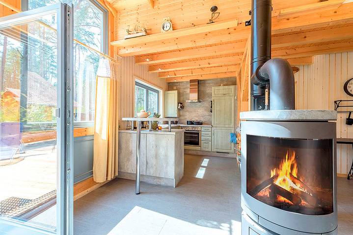 Ferienhaus für 6 Personen, mit Terrasse und Sauna sowie Seeblick in Brandenburg - 3