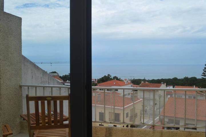 Pousada para 2 pessoas, com Varanda e Terraço na Município de Nazaré