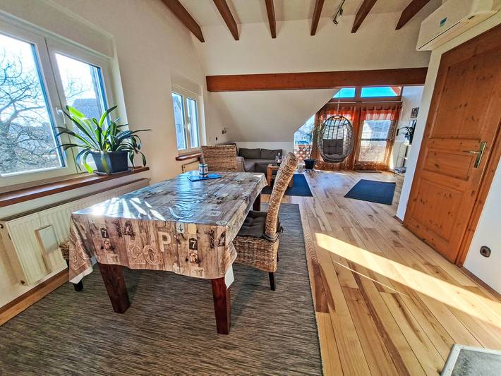 Ferienwohnung für 2 Personen, mit Balkon und Garten sowie Seeblick im Hunsrück - 3