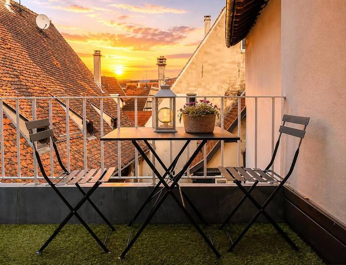 Gîte pour 2 personnes, avec vue et terrasse à Sélestat - 2