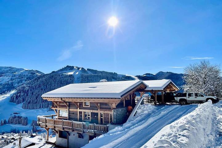Chalet pour 12 personnes, avec jacuzzi à Notre-Dame-de-Bellecombe