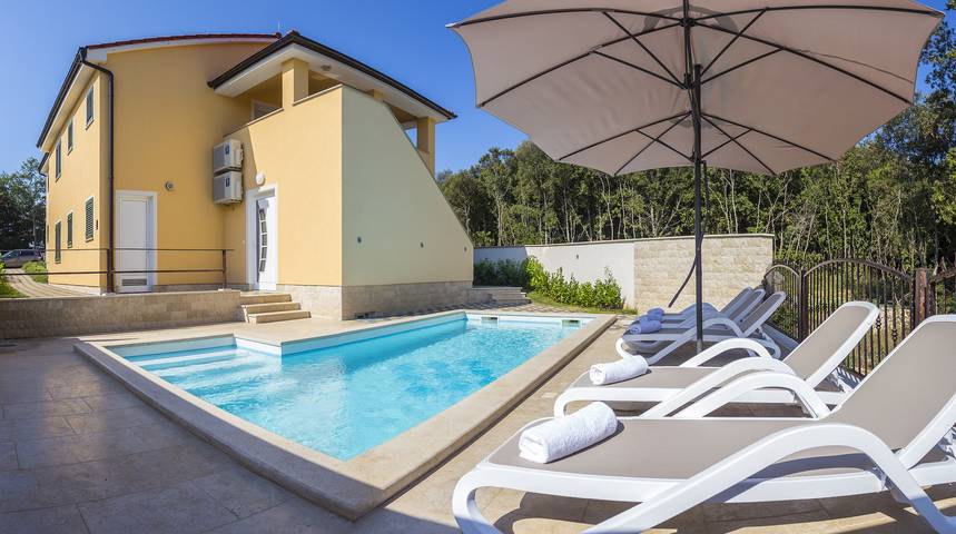 Villa Vita in Banjole, Costa sur de Istria