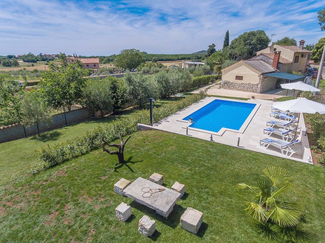 Maison de vacances pour 6 personnes avec piscine in Fuskulin, Région de Porec