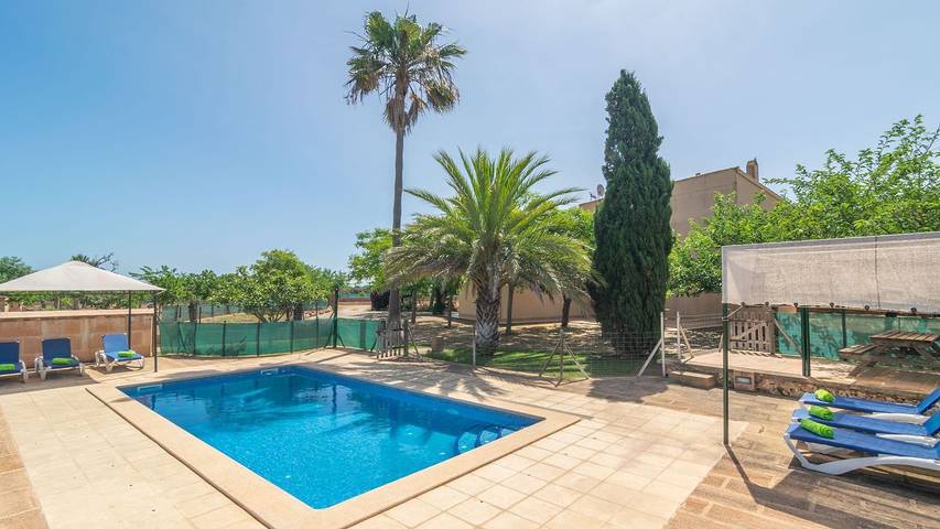 Ferienhaus für 6 Personen, mit Garten und Pool in Cala Magrana