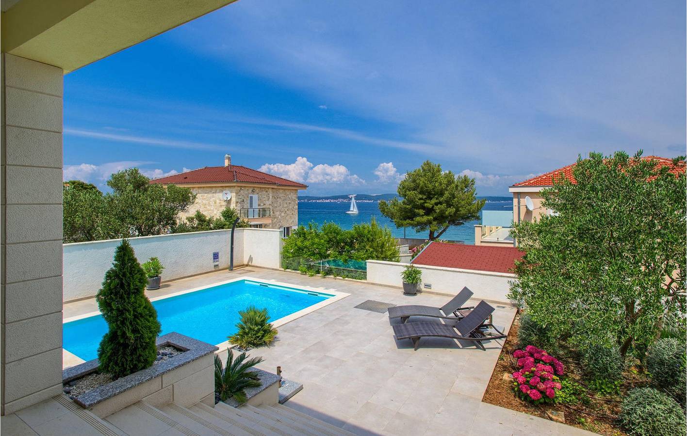 Ferienhaus für 8 Personen mit Terrasse in Kukljica, Uglijan