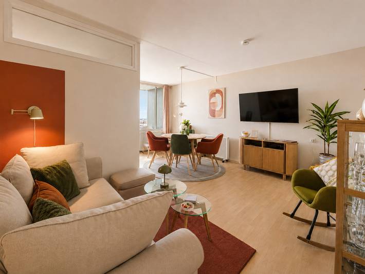 Ferienwohnung für 4 Personen, mit Balkon und Ausblick in Kieler Förde