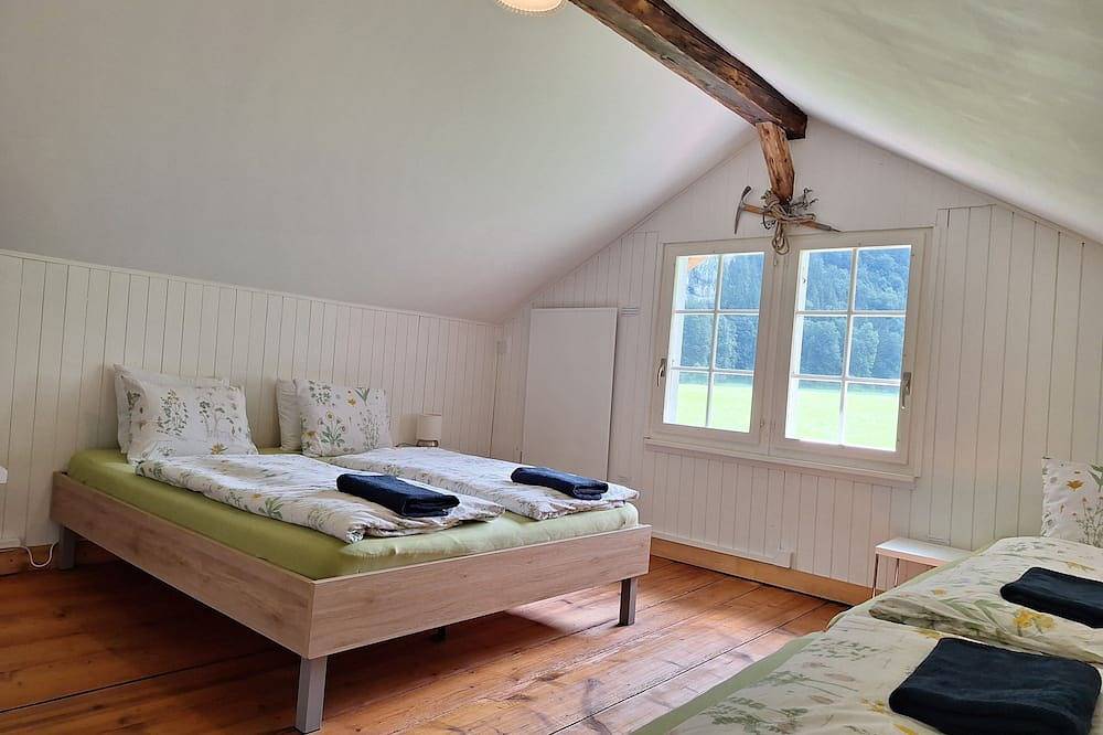 Einfamilienchalet.  Traumhafte Aussichten.  Umzäunten Garten, sicher für Kinder mit Bbq in Lauterbrunnen, Grindelwald und Umgebung