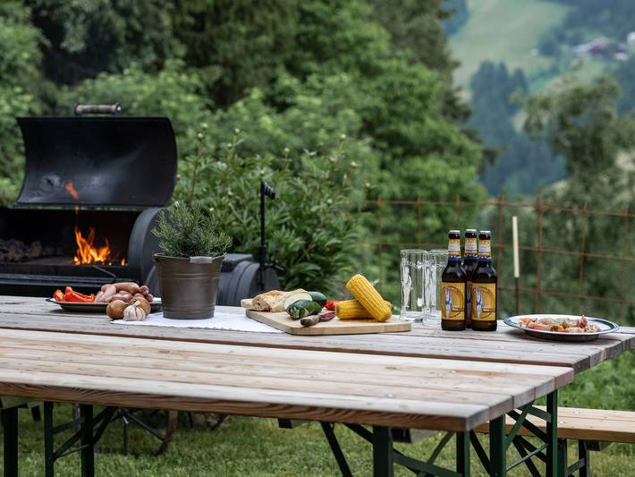 Ferienwohnung für 4 Personen, mit Garten