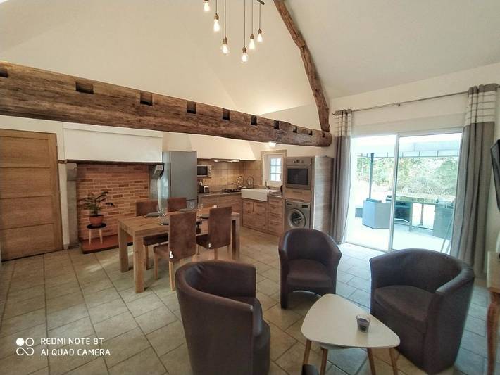 Maison de vacances pour 5 personnes, avec Terrasse ainsi que Jardin et Vue
