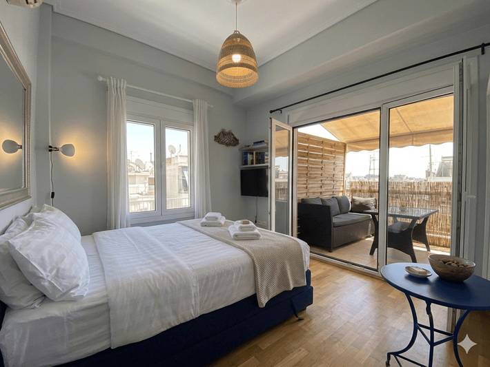 Studio pour 2 personnes, avec balcon - 1