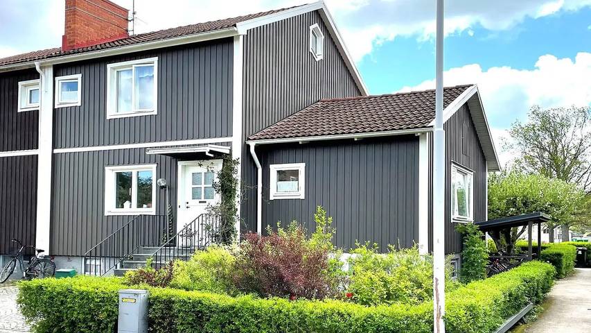 Apartamento para 5 personas, con jardín, Se admiten mascotas en Linköping