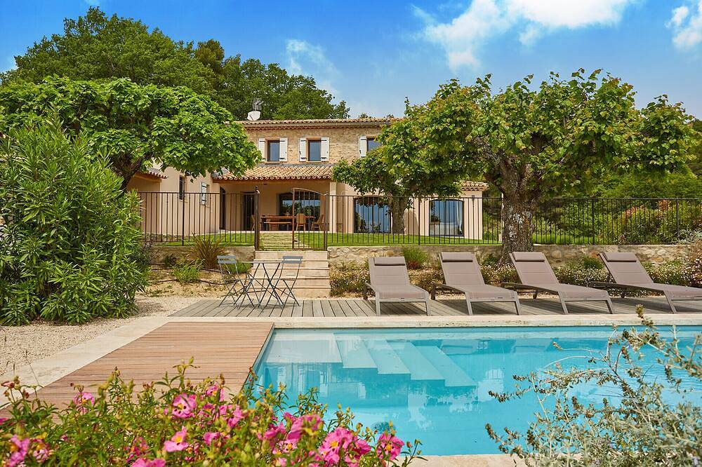 Villa pour 8 Personnes dans Vaison-la-Romaine, Parc naturel régional du Mont-Ventoux