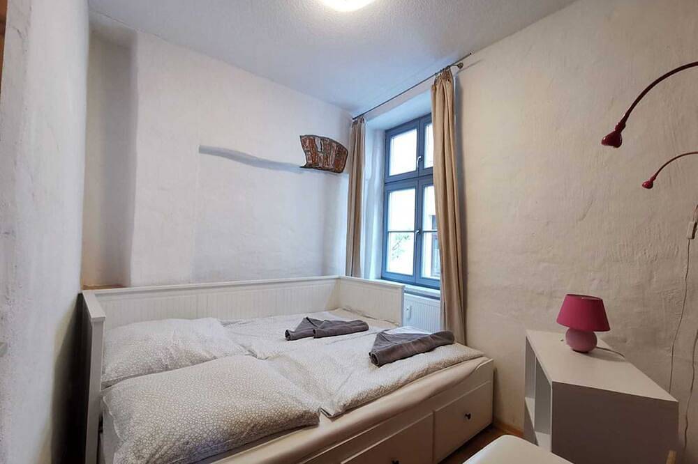 Ganze Wohnung, Kajüte 3 mit Terrasse, Eg Frankenstr. 49 - Gohr- Ferienwohnungen in Ozeaneum Stralsund, Stralsund